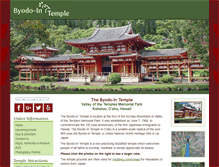 Tablet Screenshot of byodo-in.com